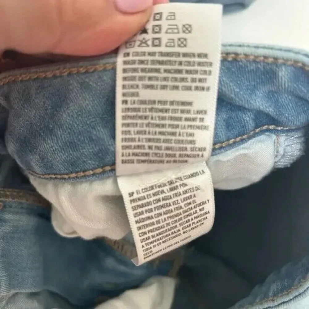 AMERICAN EAGLE SUPER SUPER Stretch x4 Jegging Jeans size 8‎ Long